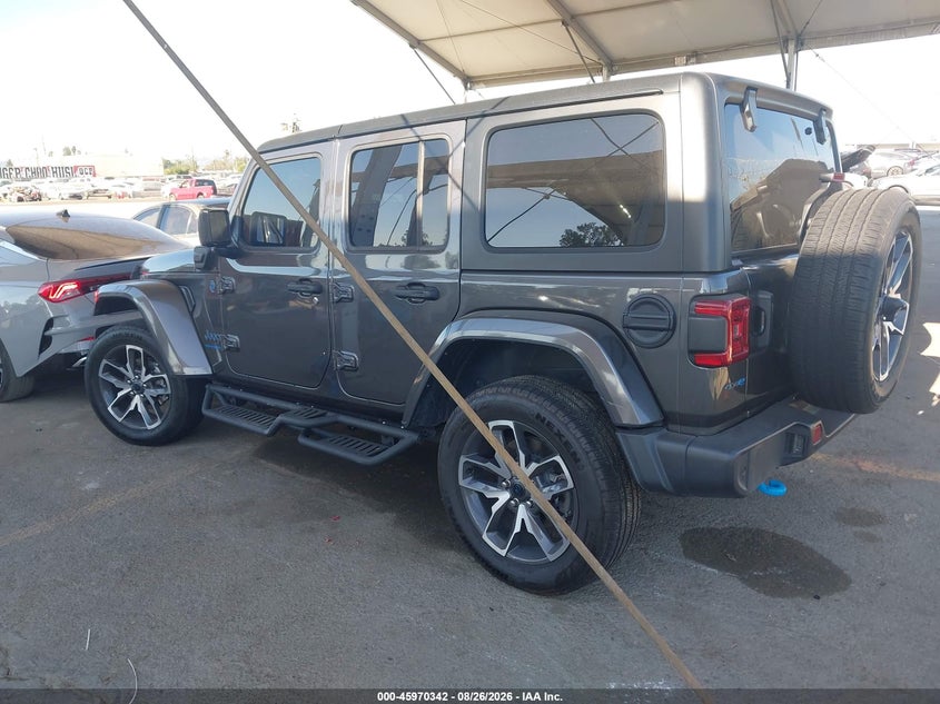 Vin: 1c4rjxn62rw141589, lot: 46469561, jeep wrangler 4xe sport s 4xe 20243