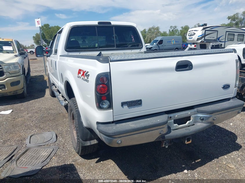 FORD F-350 2003 VIN 1FTSW31P03ED83384