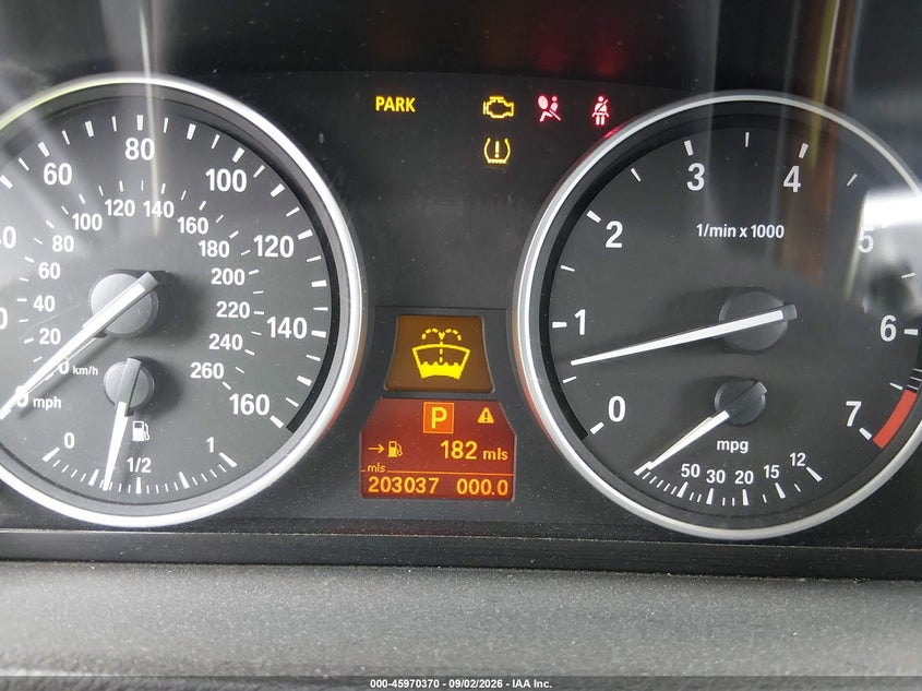 BMW X5 2007 VIN 5UXFE83557LZ40139