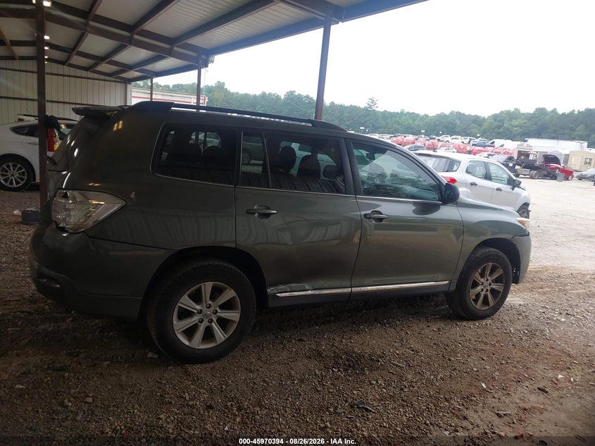 TOYOTA HIGHLANDER 2013 VIN 5TDZA3EH5DS036953