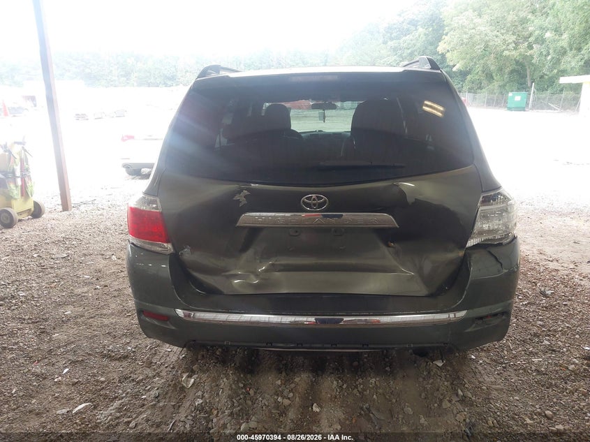 TOYOTA HIGHLANDER 2013 VIN 5TDZA3EH5DS036953