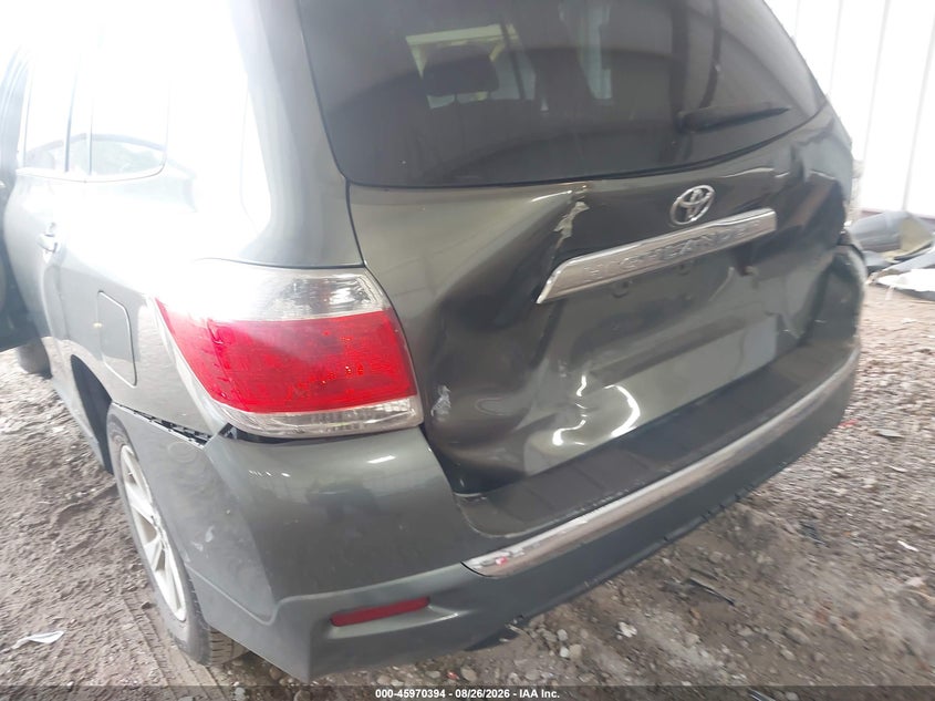 TOYOTA HIGHLANDER 2013 VIN 5TDZA3EH5DS036953