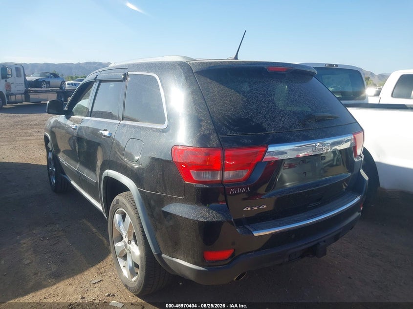 Vin: 1j4rr6gt8bc701722, lot: 46469623, jeep grand cherokee overland 20113