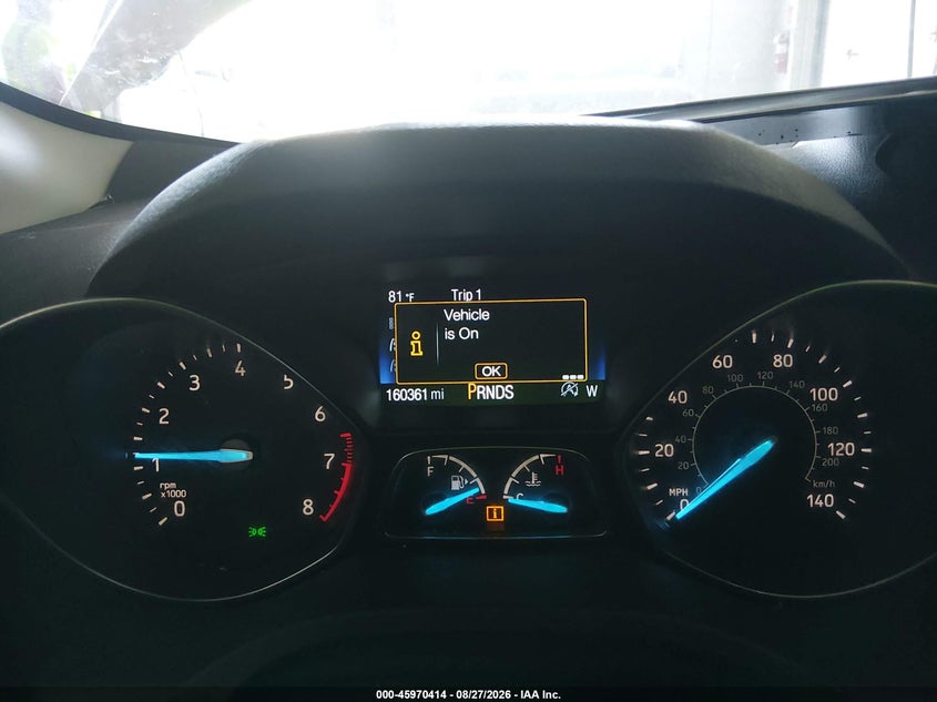 2019 FORD ESCAPE SPORT UTILITY VEHICLE 1.5L I-4 DI, DOHC, VVT, TURBO, 179HP
