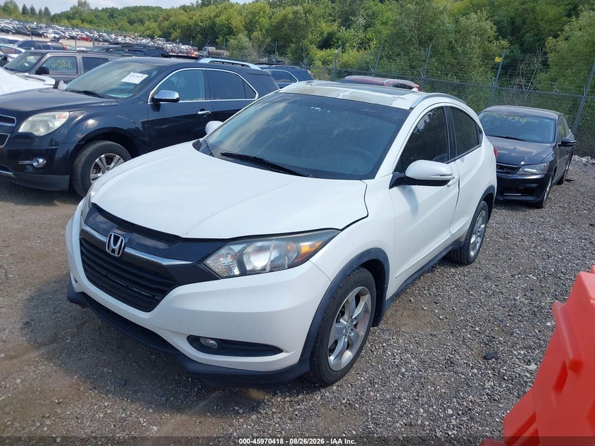 2016 Honda HR-V, Звичайний знос, IAAI, VIN 3CZRU6H75GM701280 — фото 2