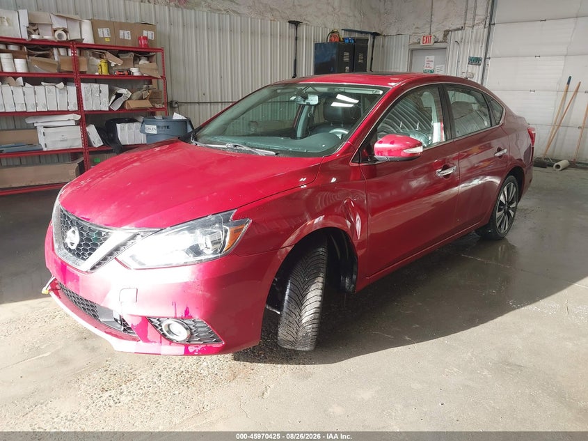 2018 Nissan Sentra Sl, Front End, IAAI, VIN 3N1AB7AP2JY318215 — photo 2