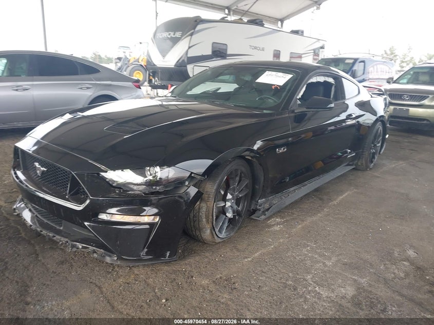 2018 Ford Mustang, Оба бока, IAAI, VIN 1FA6P8CF1J5127130 — фото 2