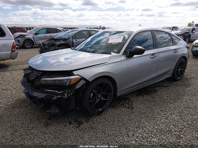 2026 Honda Civic, Front End, IAAI, VIN 19XFL2H87TE028560 — photo 2