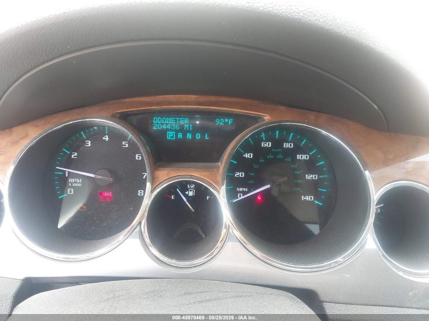 BUICK ENCLAVE 2012 VIN 5GAKVCEDXCJ203274