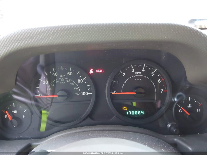 JEEP WRANGLER 2007 VIN 1J4FA24137L135286