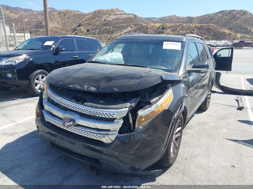 2014 Ford Explorer, Front End, IAAI, VIN 1FM5K7D85EGB10576 — photo 2