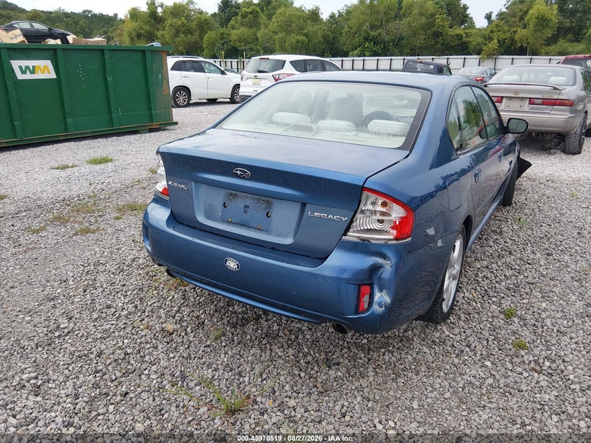 2009 SUBARU LEGACY auction photo 4