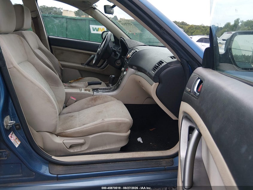 2009 SUBARU LEGACY auction photo 5