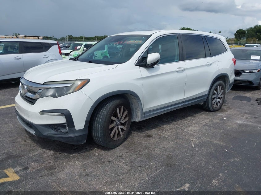 Vin: 5fnyf5h53lb015743, lot: 46469768, honda pilot 2wd ex-l 20202
