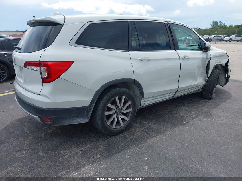 Vin: 5fnyf5h53lb015743, lot: 46469768, honda pilot 2wd ex-l 20204