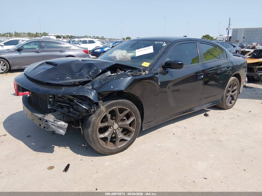 2021 Dodge Charger, Front End, IAAI, VIN 2C3CDXHG5MH531857 — photo 2