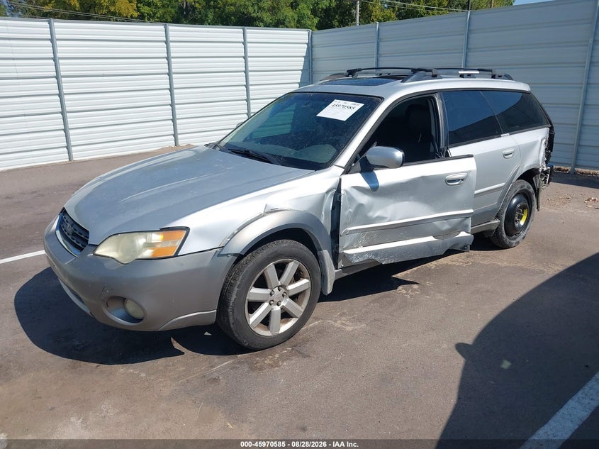 2006 Subaru Outback, Удар сзади, IAAI, VIN 4S4BP62C867309175 — фото 2