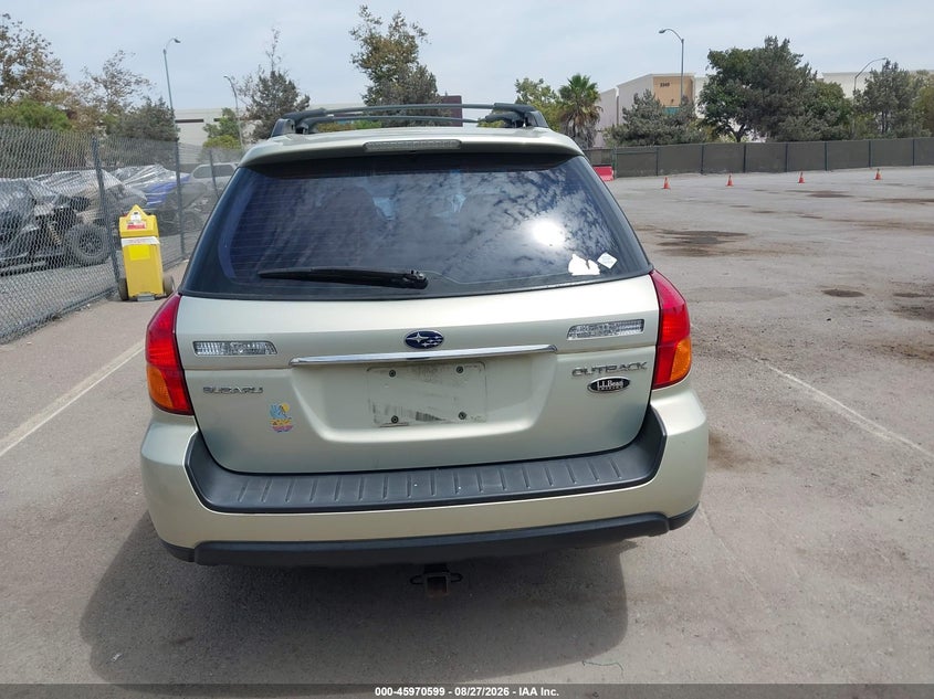 2005 SUBARU OUTBACK WAGON 3.0L H-6 DOHC, VVT, 250HP
