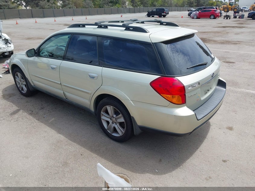 2005 SUBARU OUTBACK WAGON 3.0L H-6 DOHC, VVT, 250HP