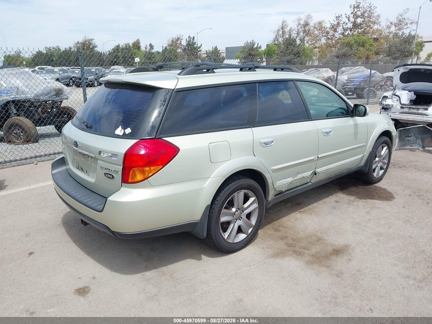 2005 SUBARU OUTBACK WAGON 3.0L H-6 DOHC, VVT, 250HP