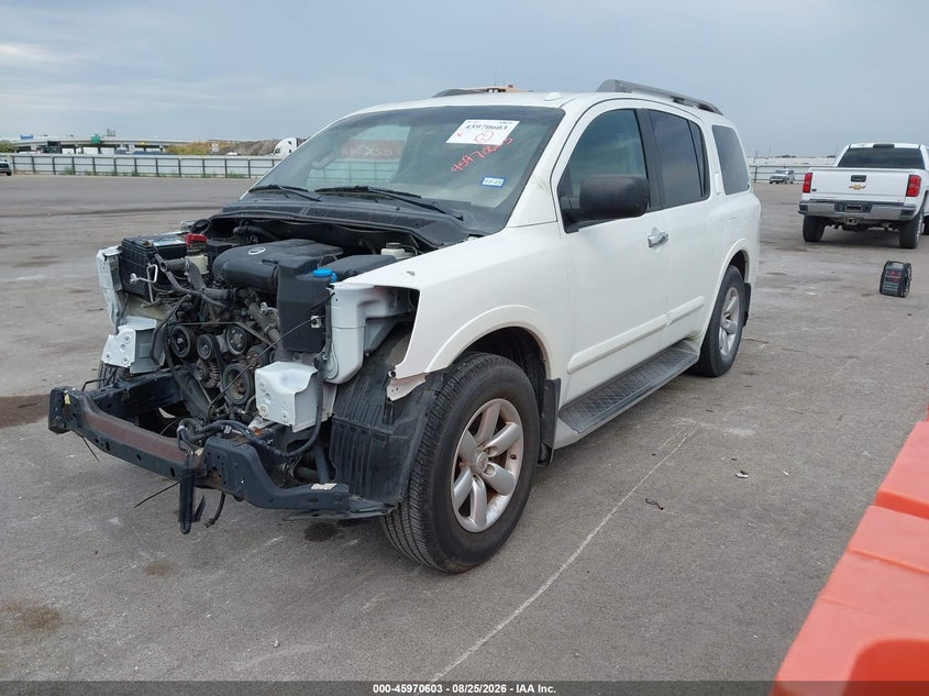 2015 Nissan Armada, Normal Wear & Tear, IAAI, VIN 5N1BA0ND3FN602433 — photo 2