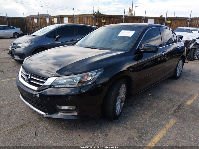 2014 Honda Accord, Удар ззаду, IAAI, VIN 1HGCR2F74EA059560 — фото 2