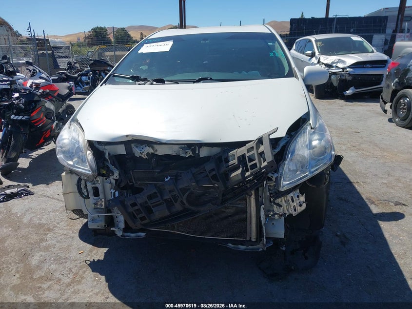 TOYOTA PRIUS 2011 VIN JTDKN3DU3B1424973