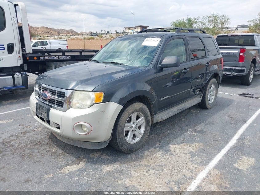 2009 Ford Escape, Left Side, IAAI, VIN 1FMCU49399KC97594 — photo 2
