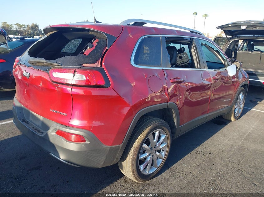 Vin: 1c4pjldb2gw229358, lot: 46469871, jeep cherokee limited 20164