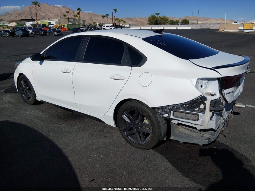 Vin: 3kpf34ad6me330412, lot: 46469885, kia forte gt-line 20213