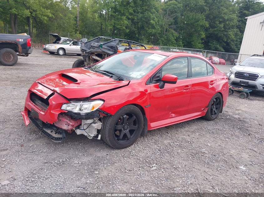 2017 Subaru WRX, Удар спереди, IAAI, VIN JF1VA1E68H8839998 — фото 2