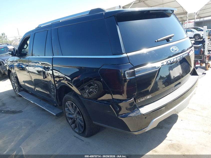 Vin: 1fmjk1kt8mea36311, lot: 46469933, ford expedition limited max 20213