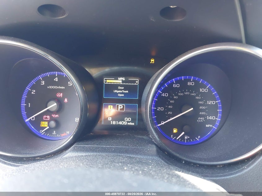 2015 SUBARU LEGACY auction photo 7