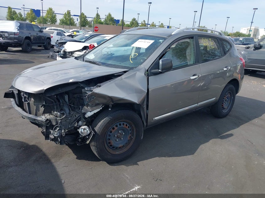2015 Nissan Rogue, Лівий бік, IAAI, VIN JN8AS5MT0FW651090 — фото 2