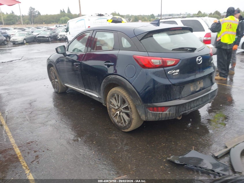 Vin: jm1dkbd72g0110539, lot: 46469974, mazda cx-3 grand touring 20163