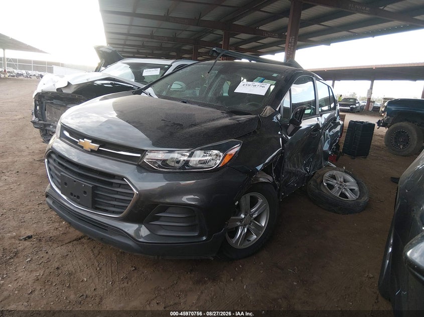 2019 Chevrolet Trax, Лівий зад, IAAI, VIN 3GNCJKSB1KL330778 — фото 2