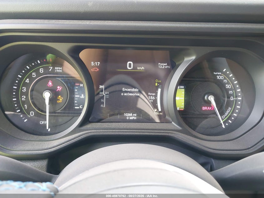 JEEP WRANGLER 4XE 2025 VIN 1C4RJXR63SW533528
