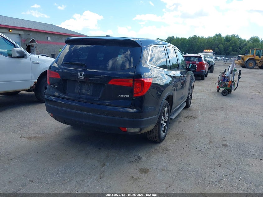 Vin: 5fnyf6h57jb003274, lot: 46469984, honda pilot ex-l 20184