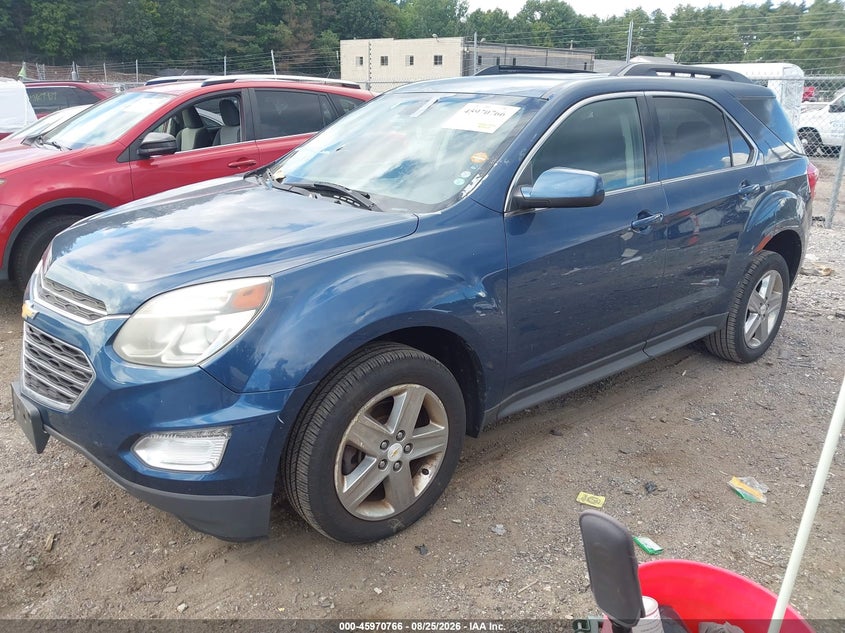 2016 Chevrolet Equinox, Затопление, IAAI, VIN 2GNALCEK6G6238791 — фото 2