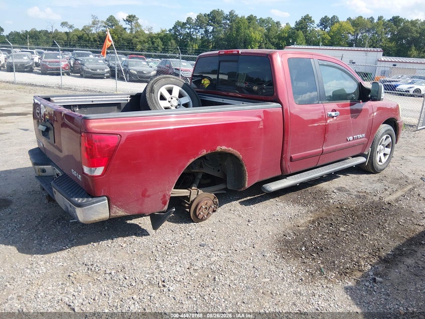 NISSAN TITAN 2005 VIN 1N6AA06BX5N564787