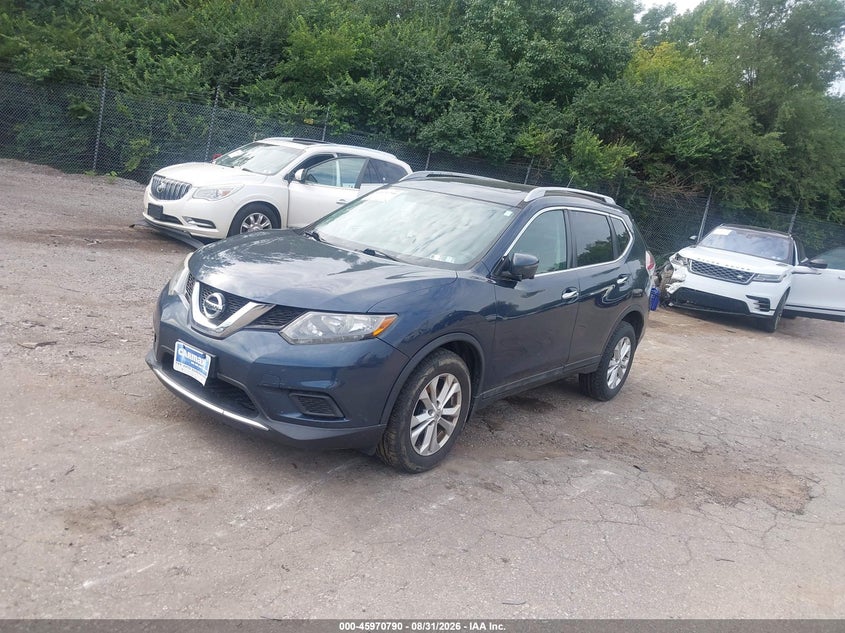 2016 NISSAN ROGUE auction photo 2