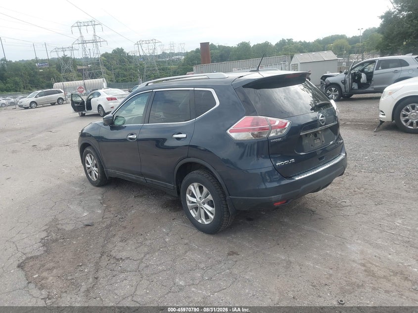 2016 NISSAN ROGUE auction photo 3