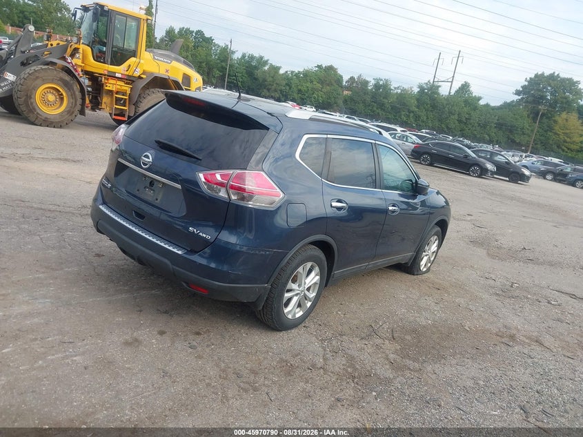 2016 NISSAN ROGUE auction photo 4
