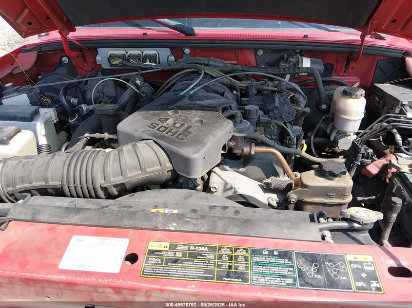 2010 FORD RANGER PICKUP 4.0L V-6 REGULAR , 207HP