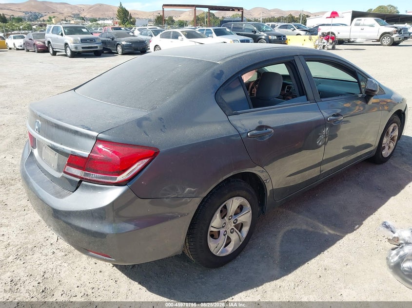 2013 HONDA CIVIC auction photo 4