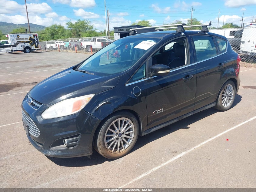 2013 Ford C-MAX, Обычный износ, IAAI, VIN 1FADP5CU8DL536391 — фото 2