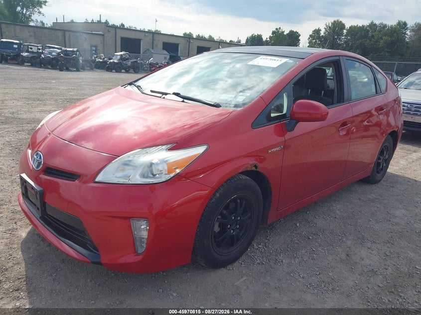 2013 Toyota Prius, Обычный износ, IAAI, VIN JTDKN3DU0D5654515 — фото 2