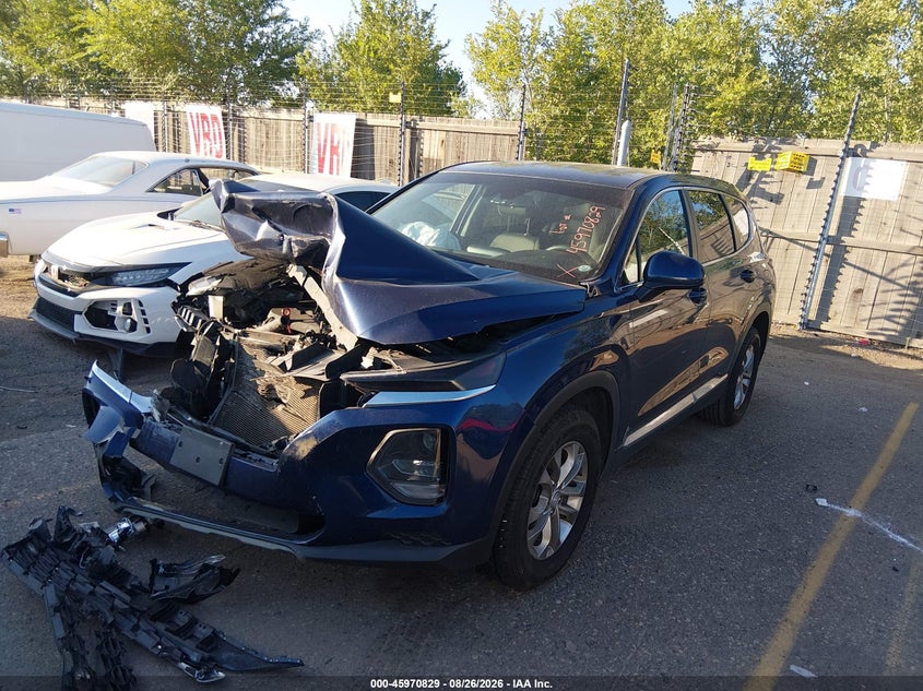 2019 Hyundai Santa Fe, Normal Wear & Tear, IAAI, VIN 5NMS2CAD5KH031009 — photo 2