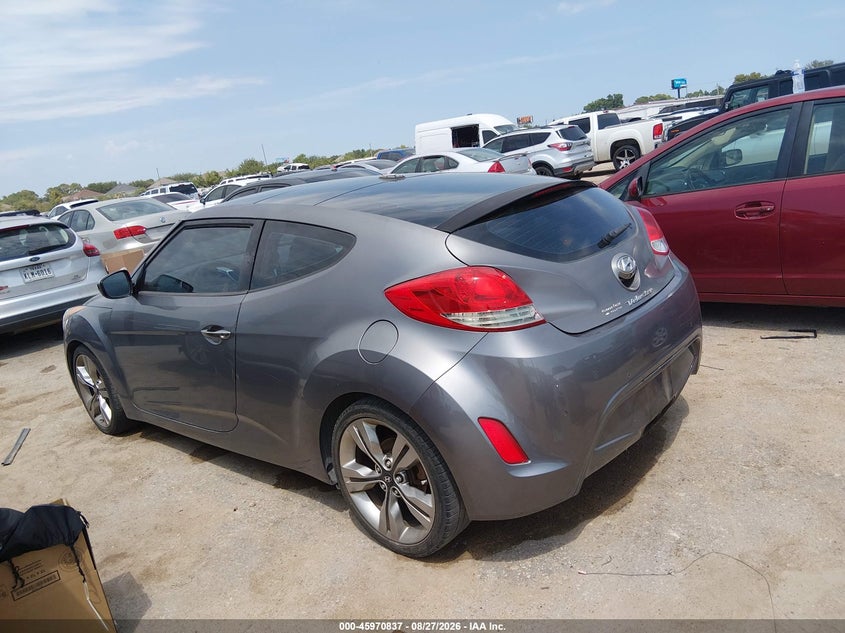 2012 HYUNDAI VELOSTER auction photo 3