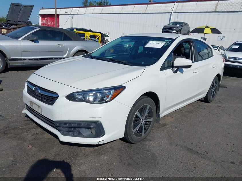 2020 Subaru Impreza, Right Side, IAAI, VIN 4S3GKAV64L3610708 — photo 2